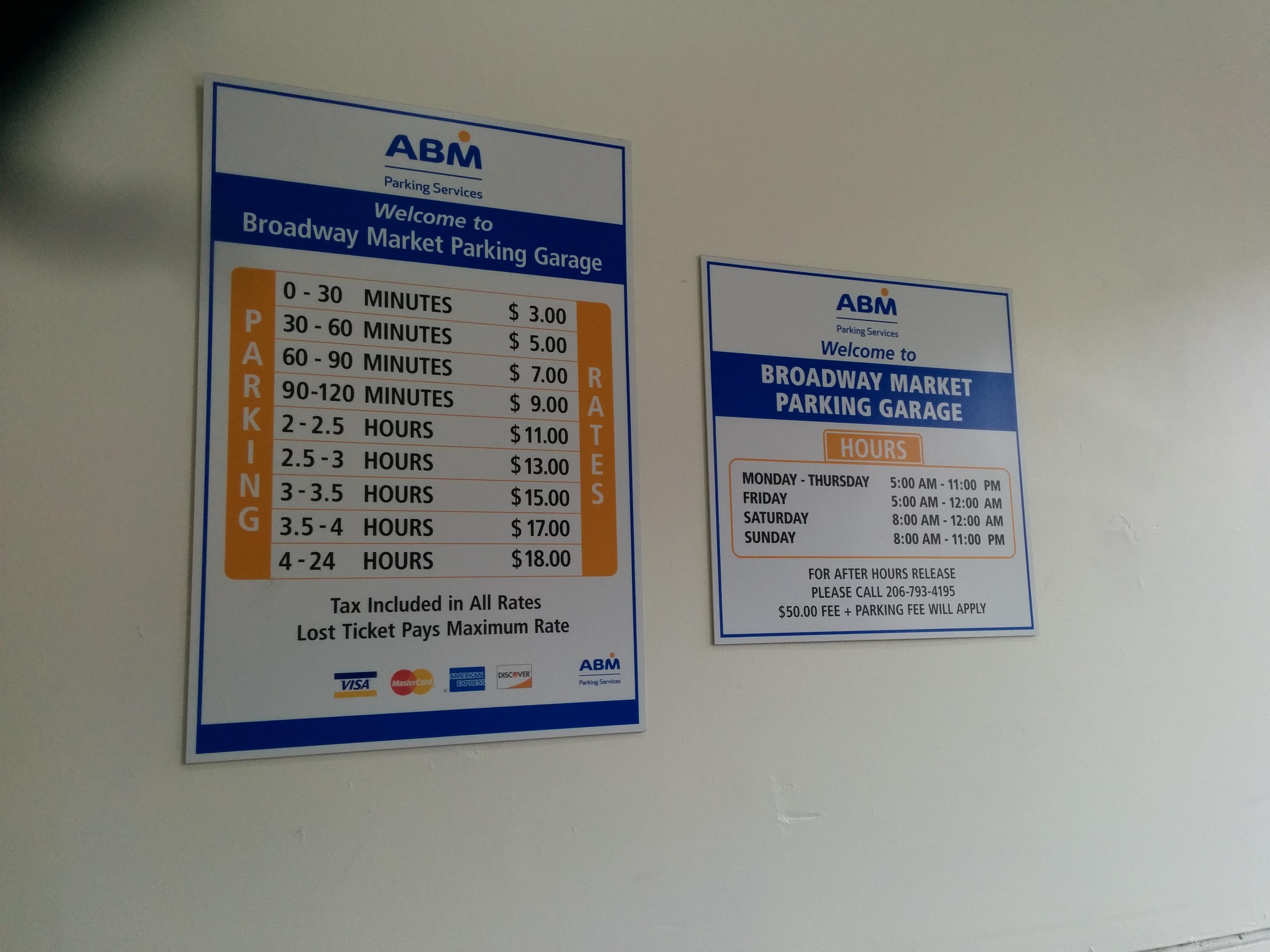 Broadway Market Parking Garage Parking in Seattle ParkMe