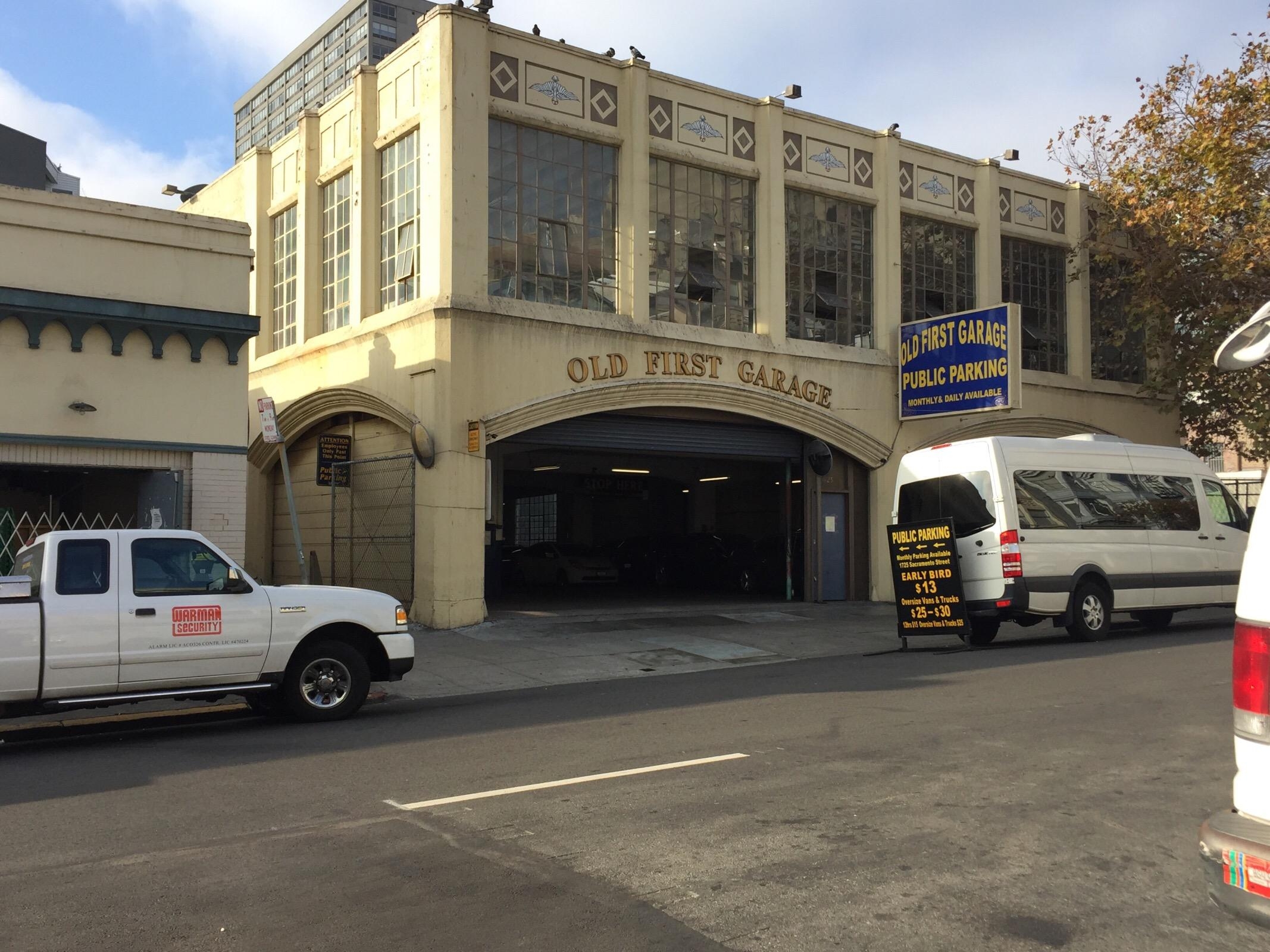 Old First Garage Parking In San Francisco Parkme