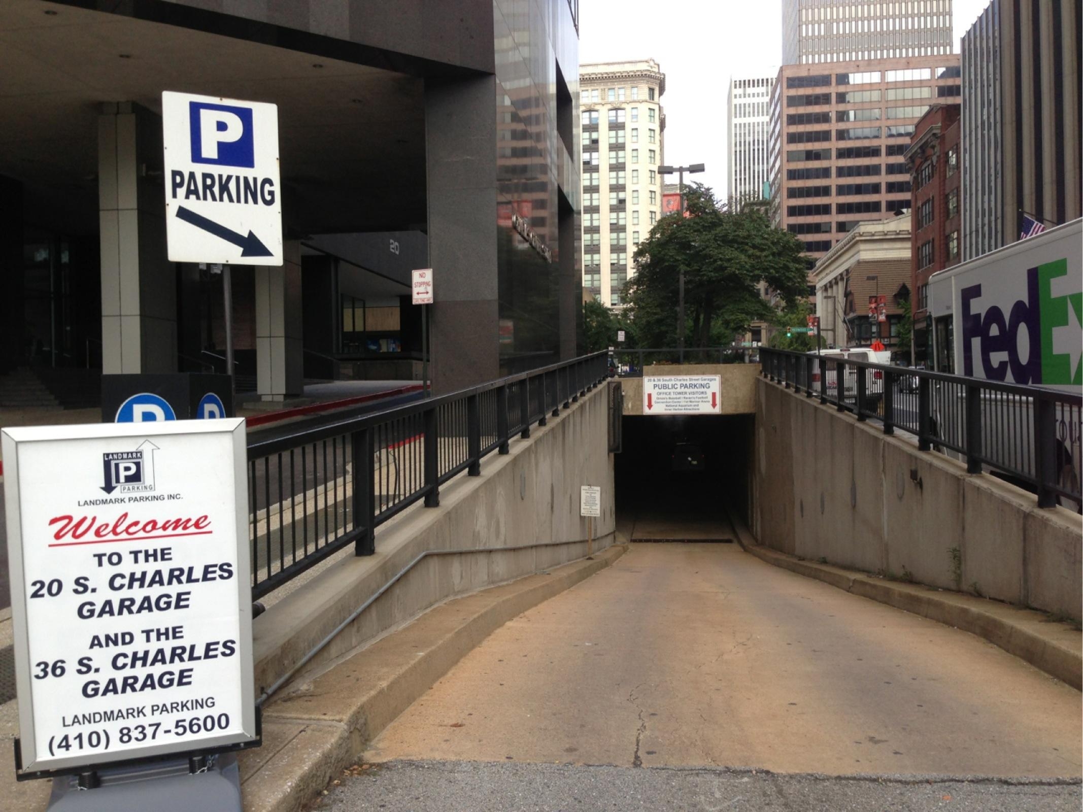 36 S Charles St Garage Parking In Baltimore Parkme