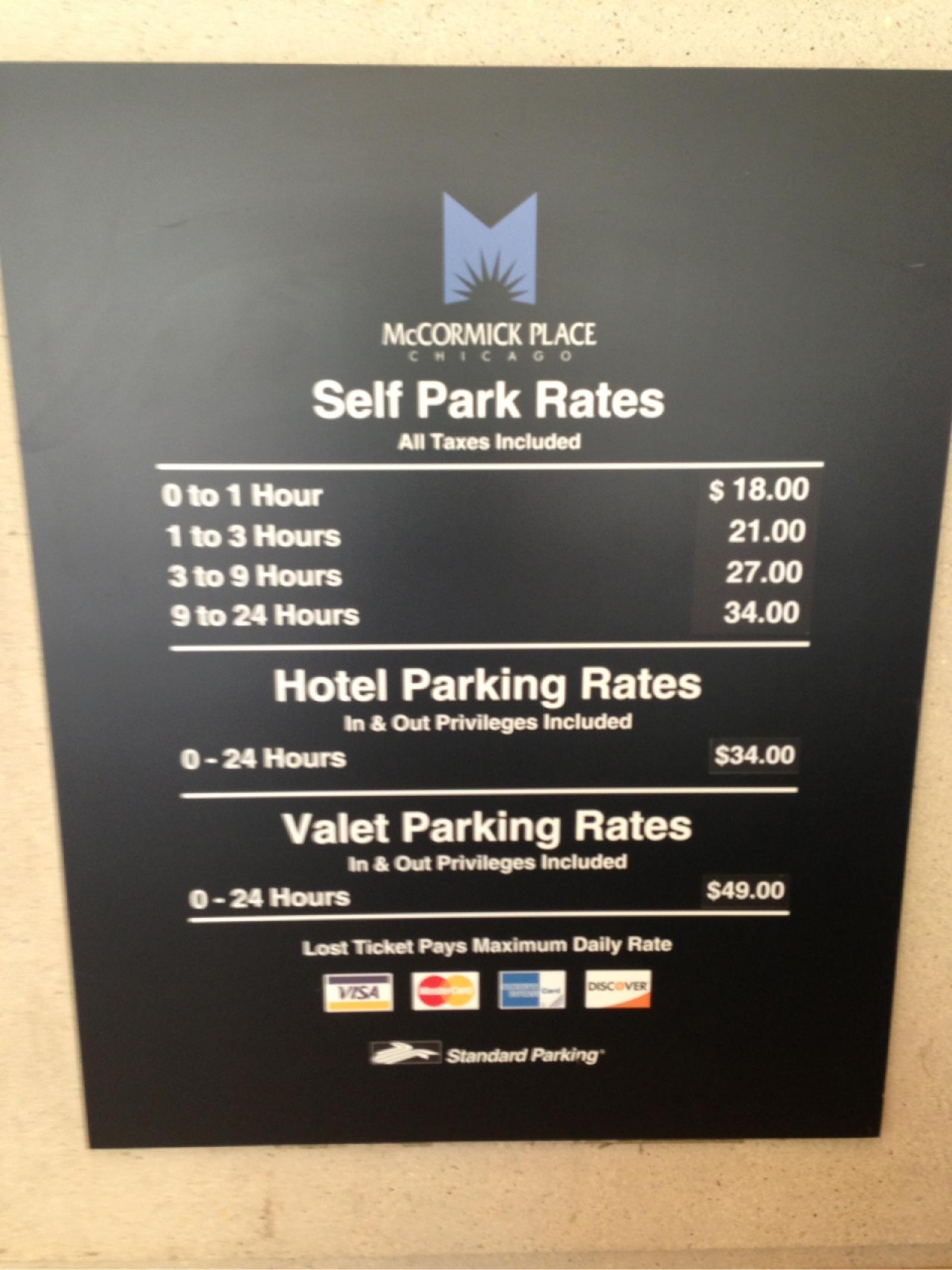 Hyatt McCormick Place Parking in Chicago ParkMe