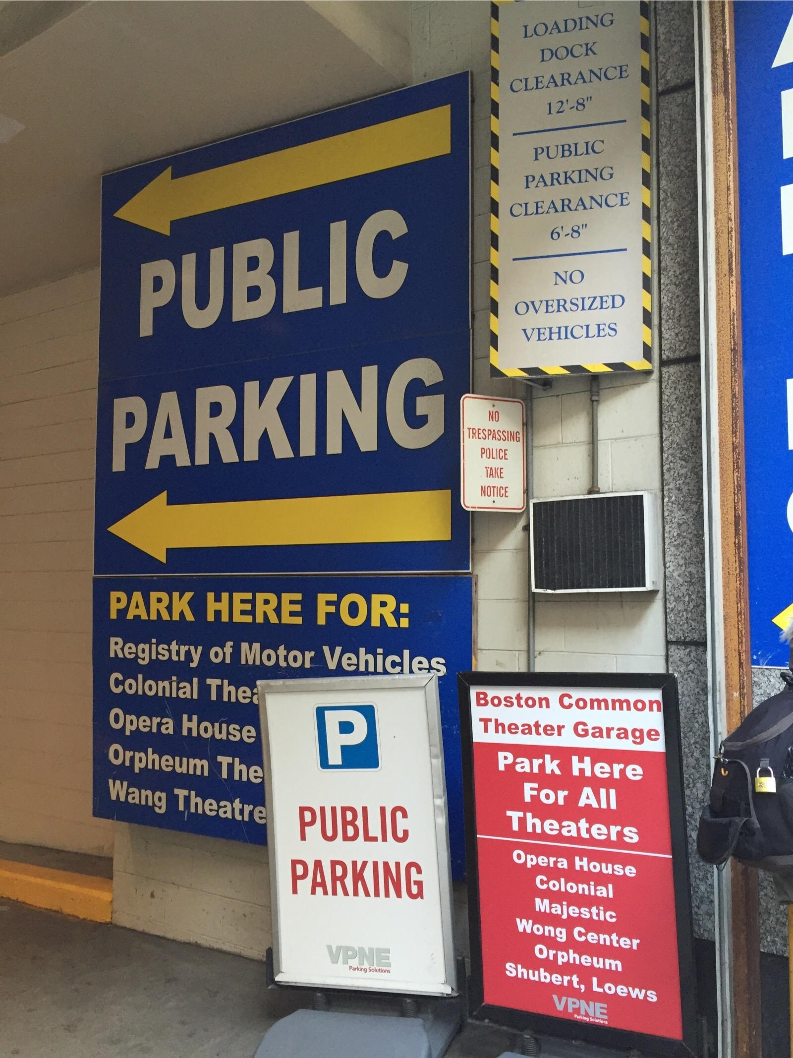 Boston Common Garage – Parking in Boston, MA