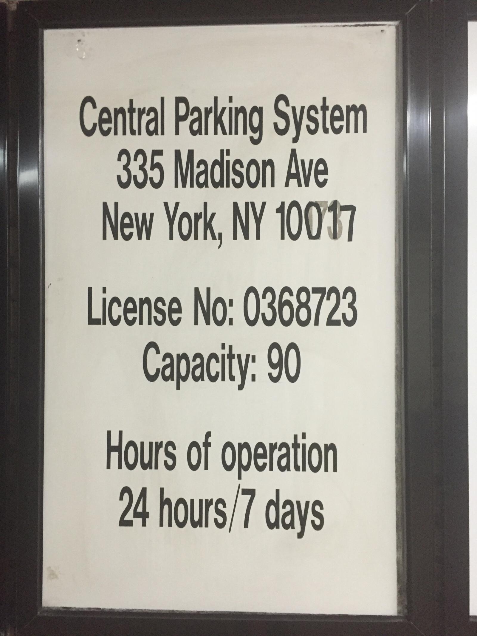 parking near hyatt grand central new york