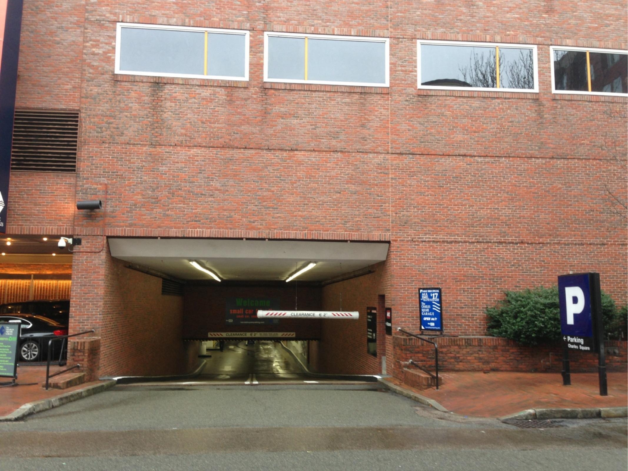 Charles Square Garage Parking in Cambridge ParkMe