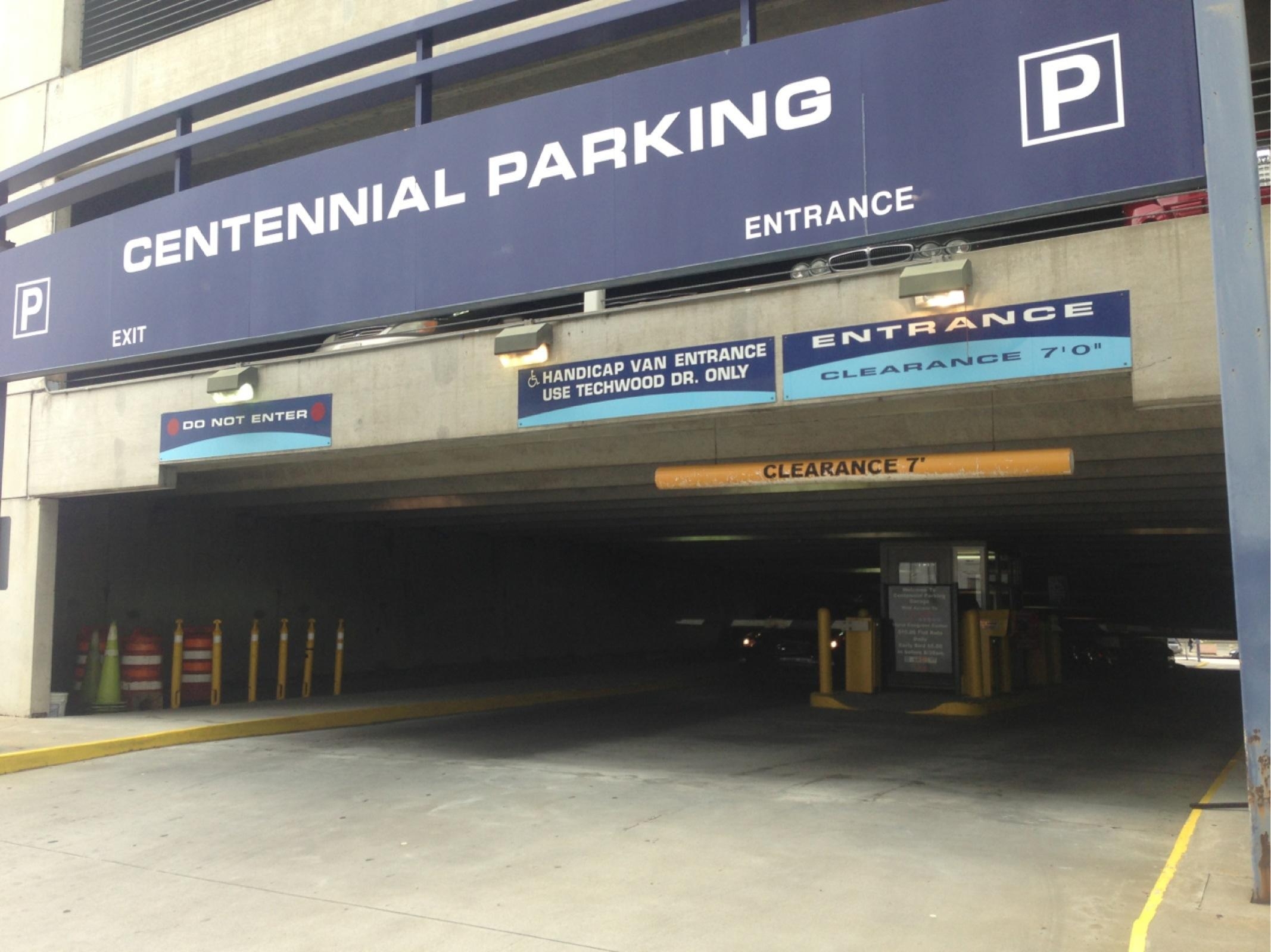 Centennial Parking Deck - Parking in Atlanta | ParkMe