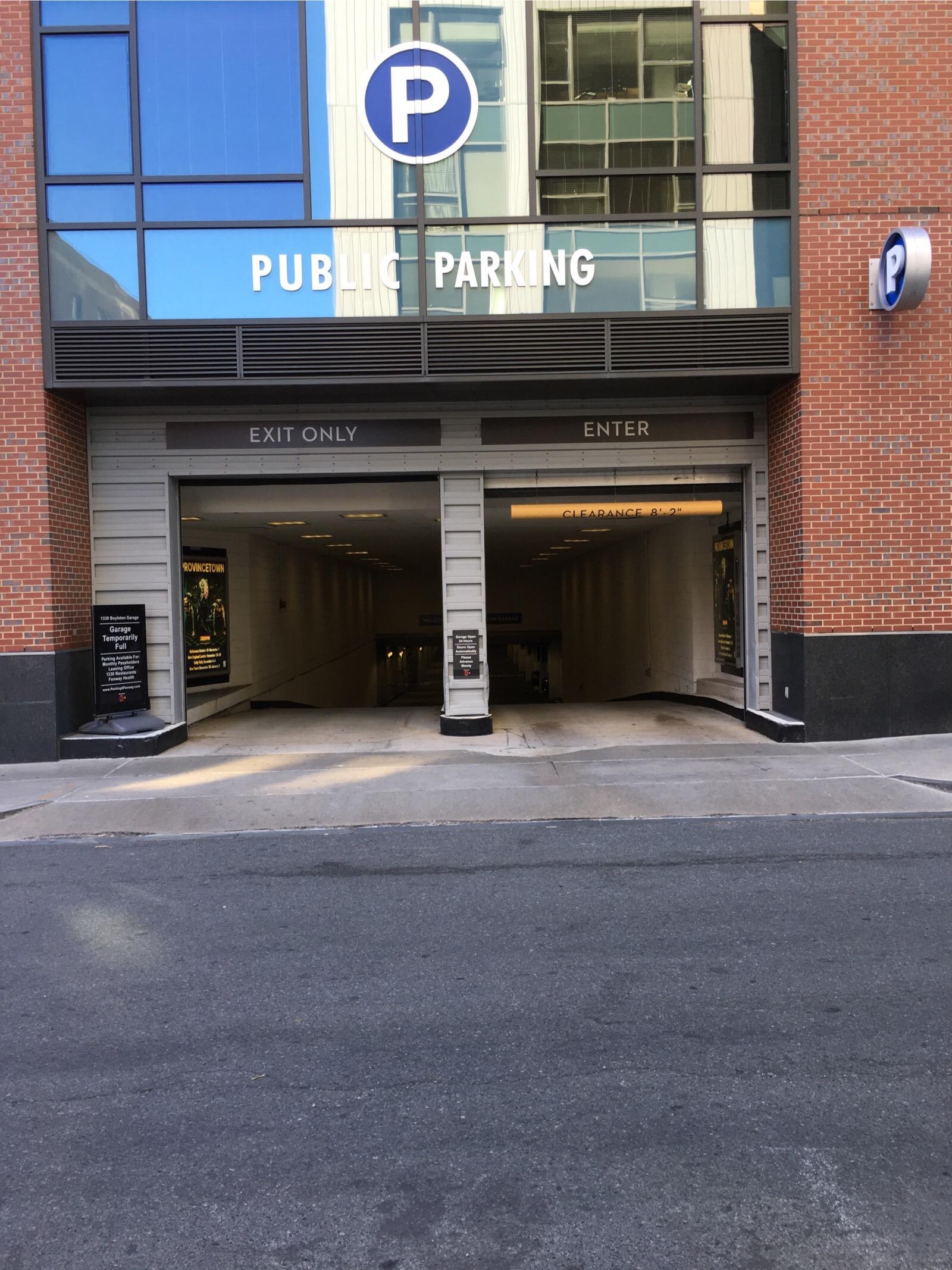 1330 Boylston St Garage Parking In Boston Parkme