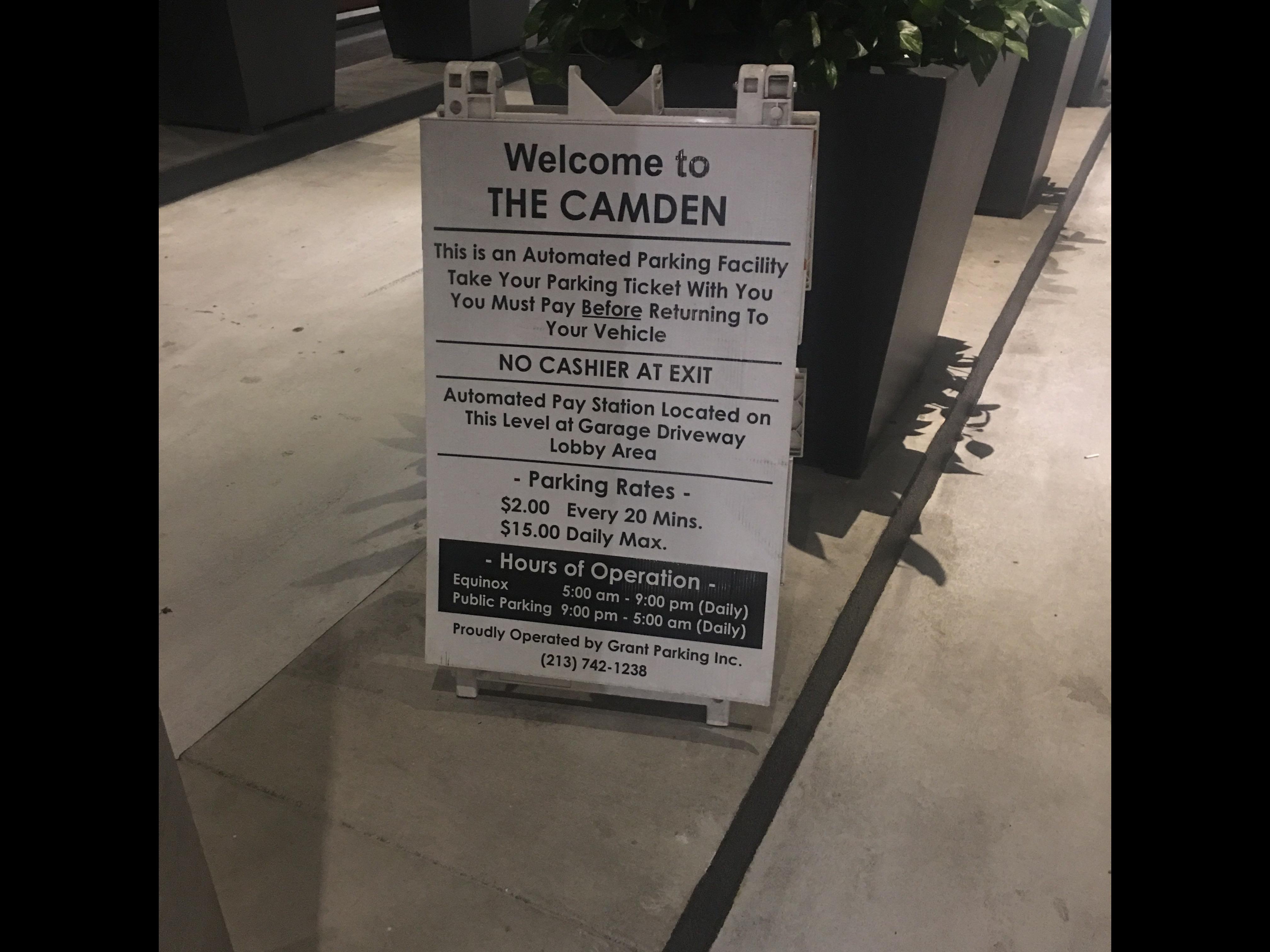The Camden - Parking in Los Angeles | ParkMe