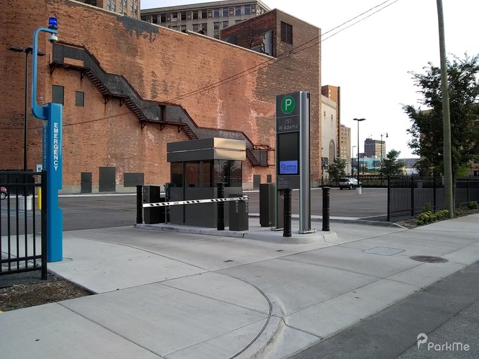 Lot G Parking in Detroit ParkMe