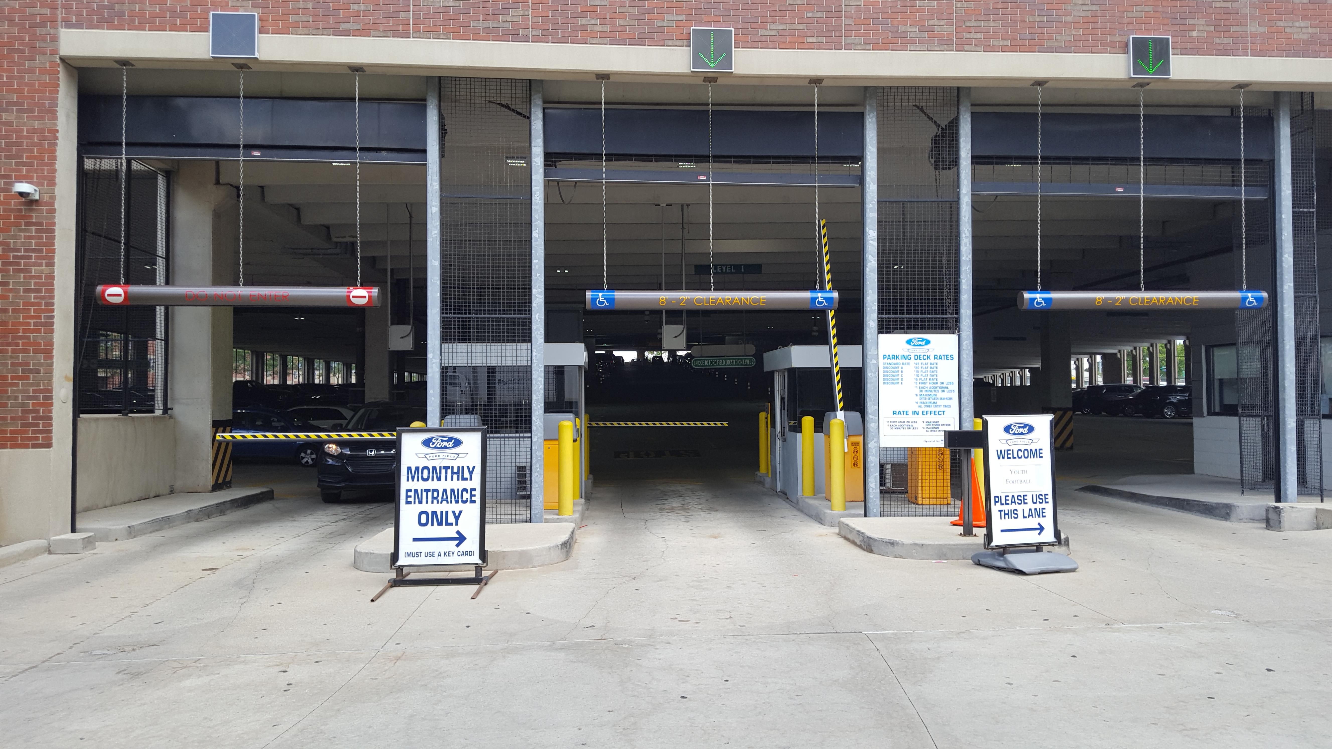 Ford Field Parking Deck - Parking in Detroit | ParkMe