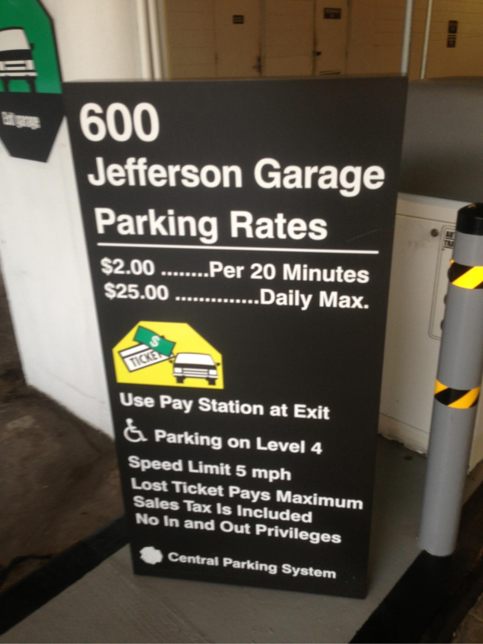 600 Jefferson Garage Parking in Houston ParkMe