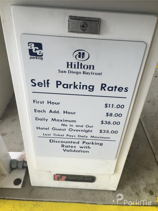 Hilton San Diego Bayfront Parking in San Diego ParkMe