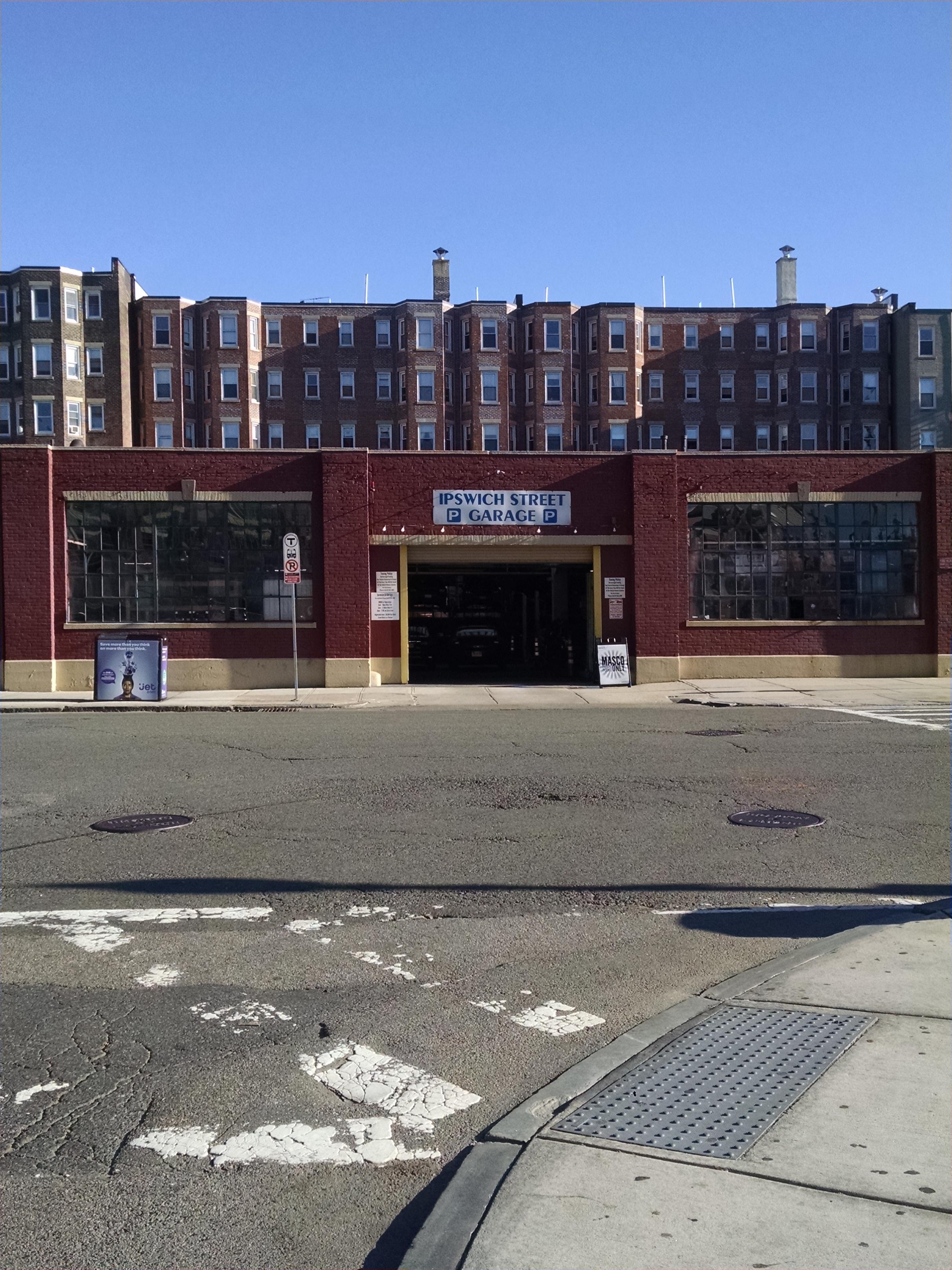 Ipswich Street Garage Parking In Boston Parkme