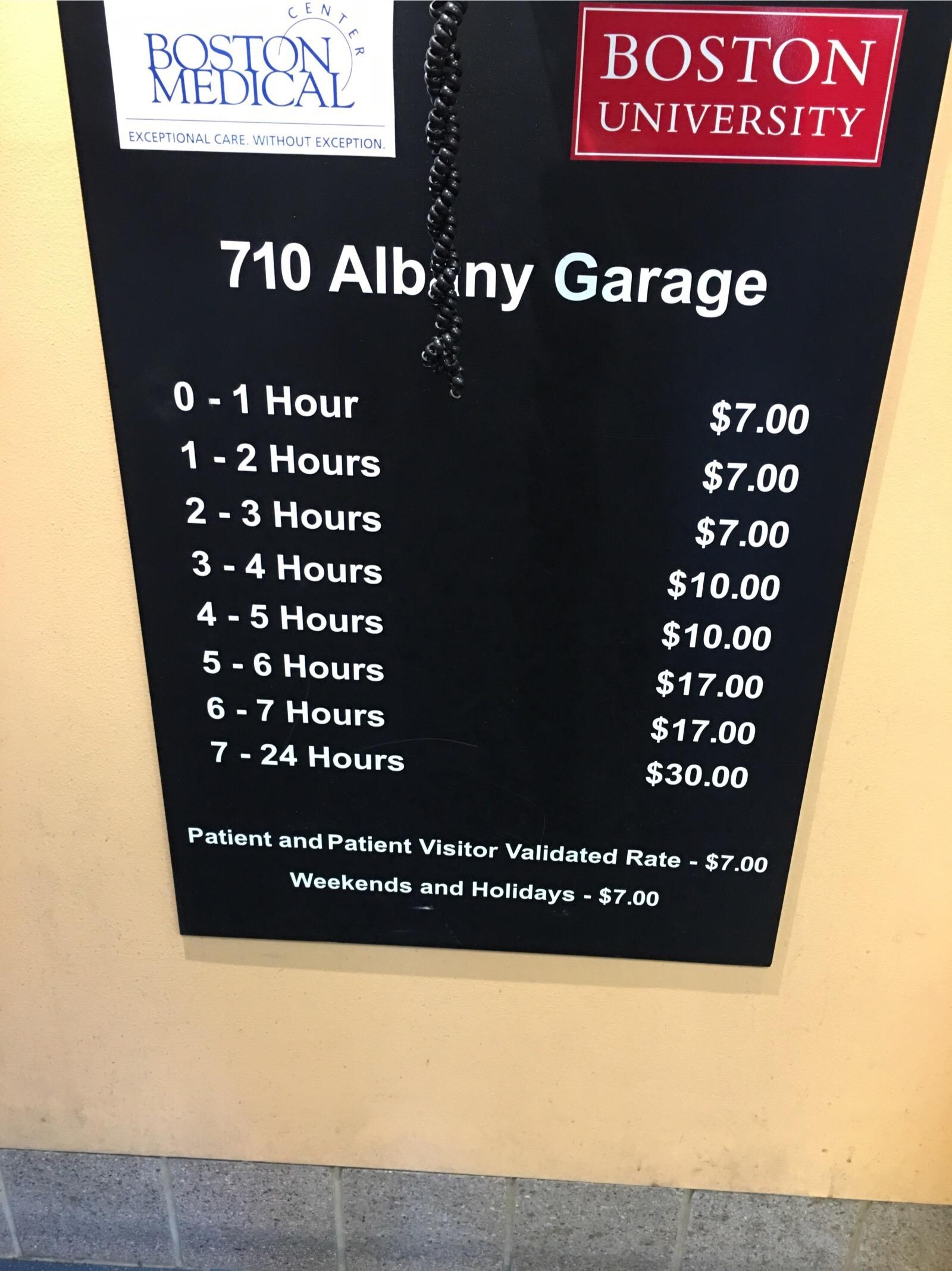 710 Albany Garage Parking in Boston ParkMe