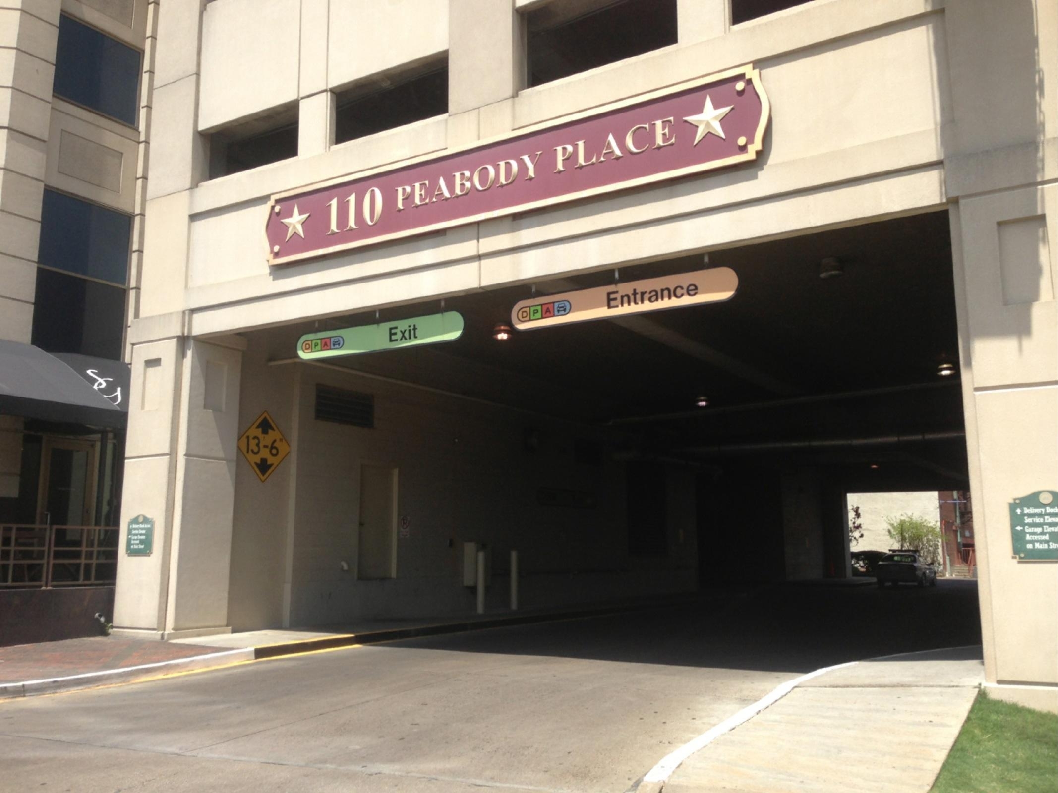 Peabody Place Parking In Memphis Parkme