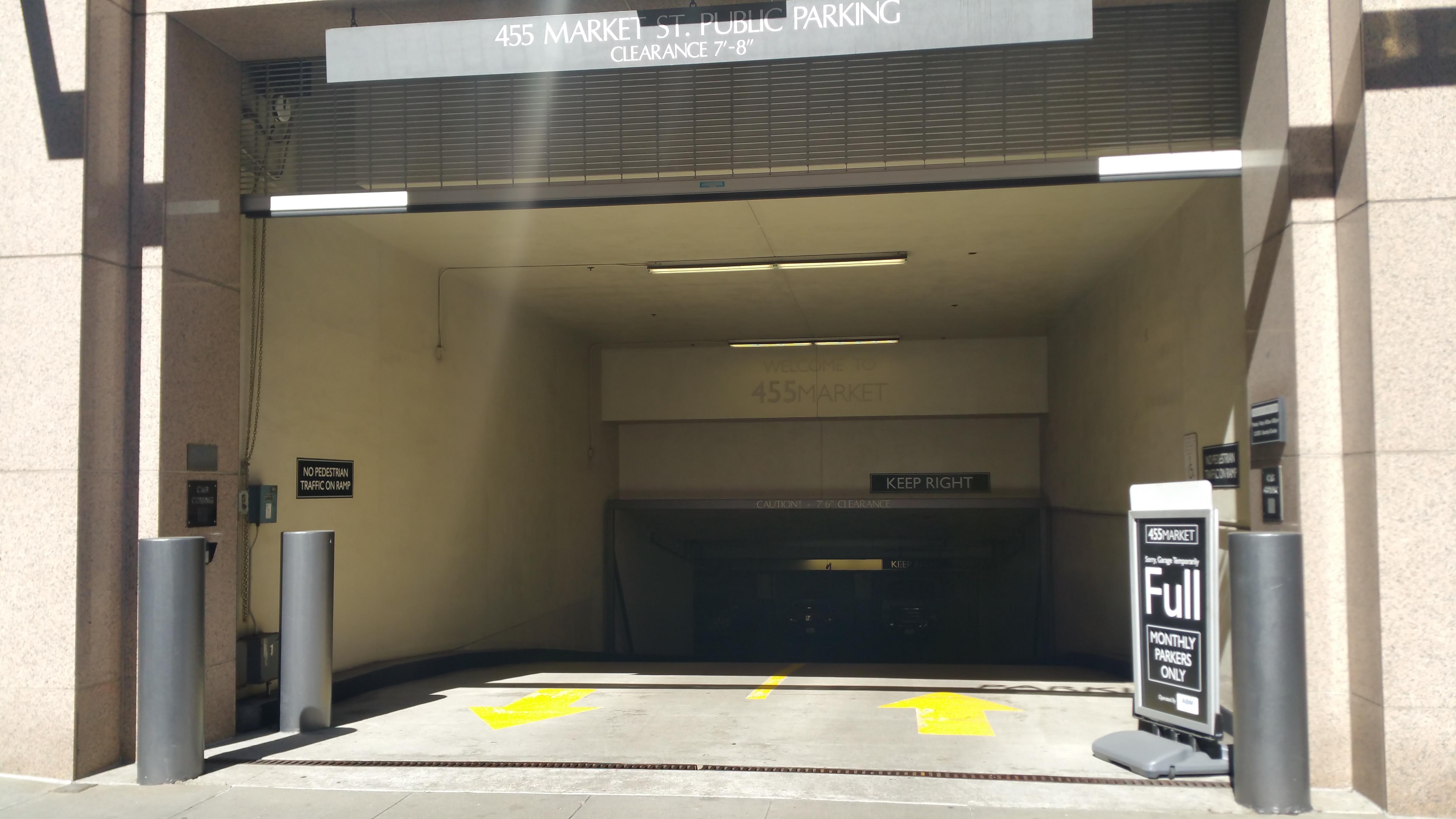 455 Market Parking in San Francisco ParkMe