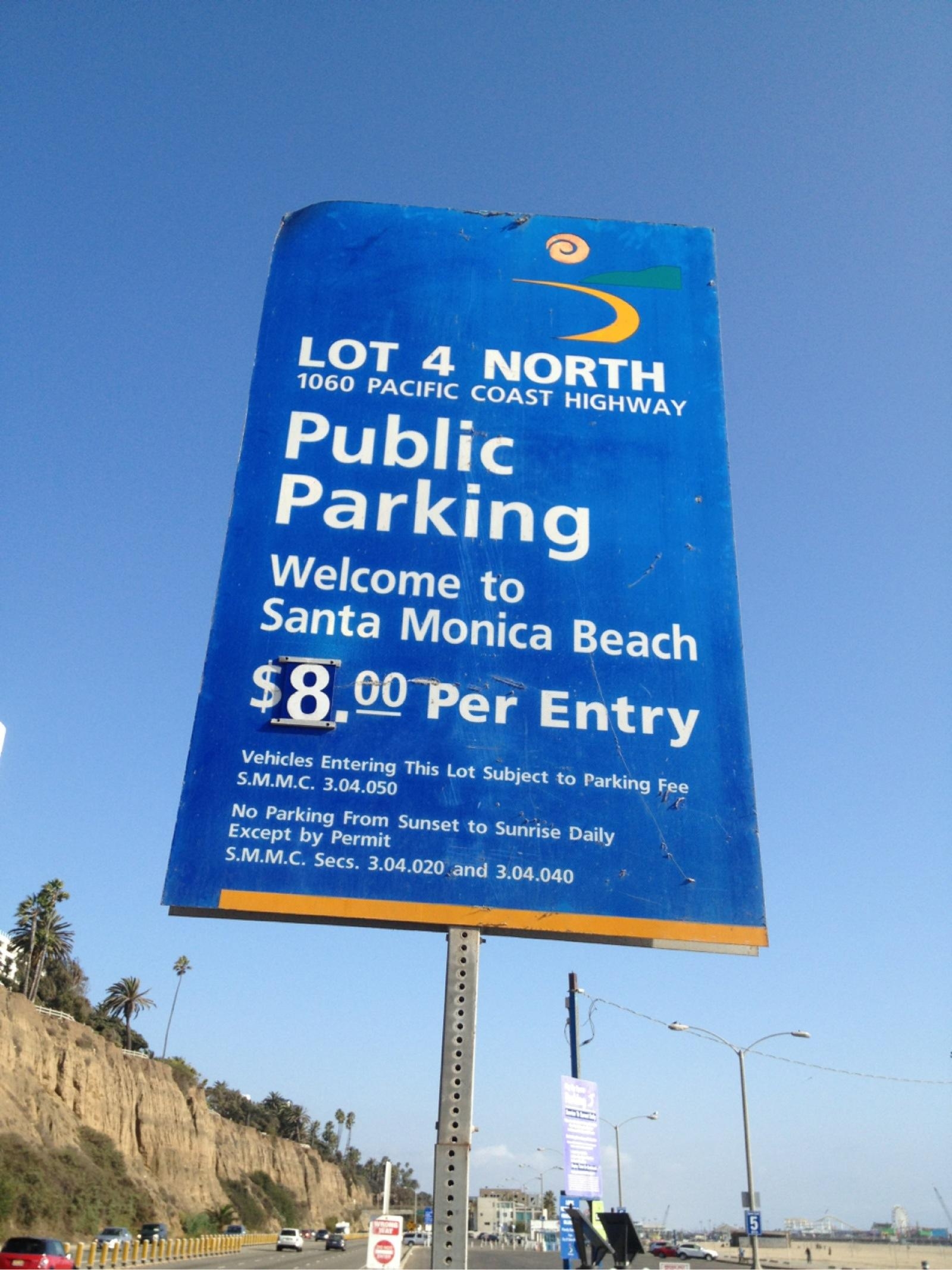 Lot 4 North Parking in Santa Monica ParkMe