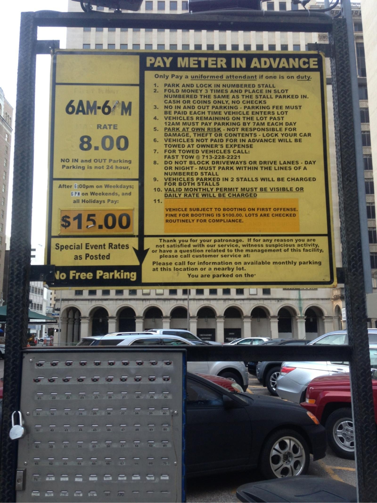 Center City Parking Parking in Houston ParkMe