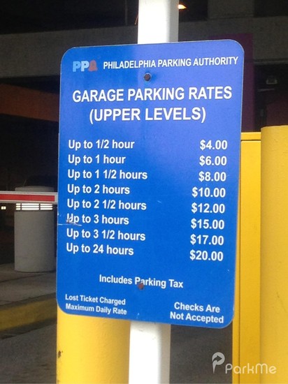 PHL - Garage A/B - Parking in Philadelphia | ParkMe