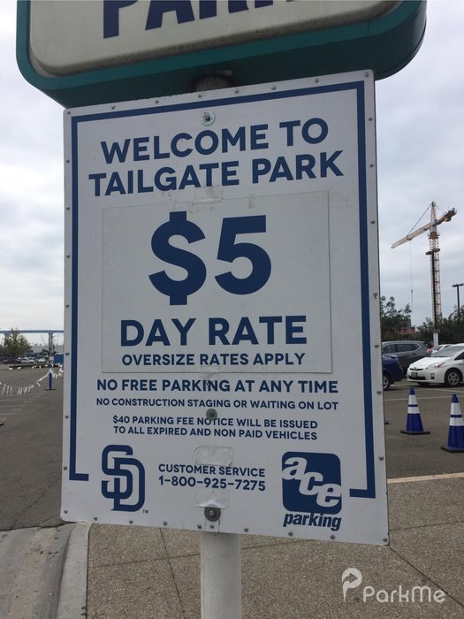 Tailgate Park Parking in National City ParkMe