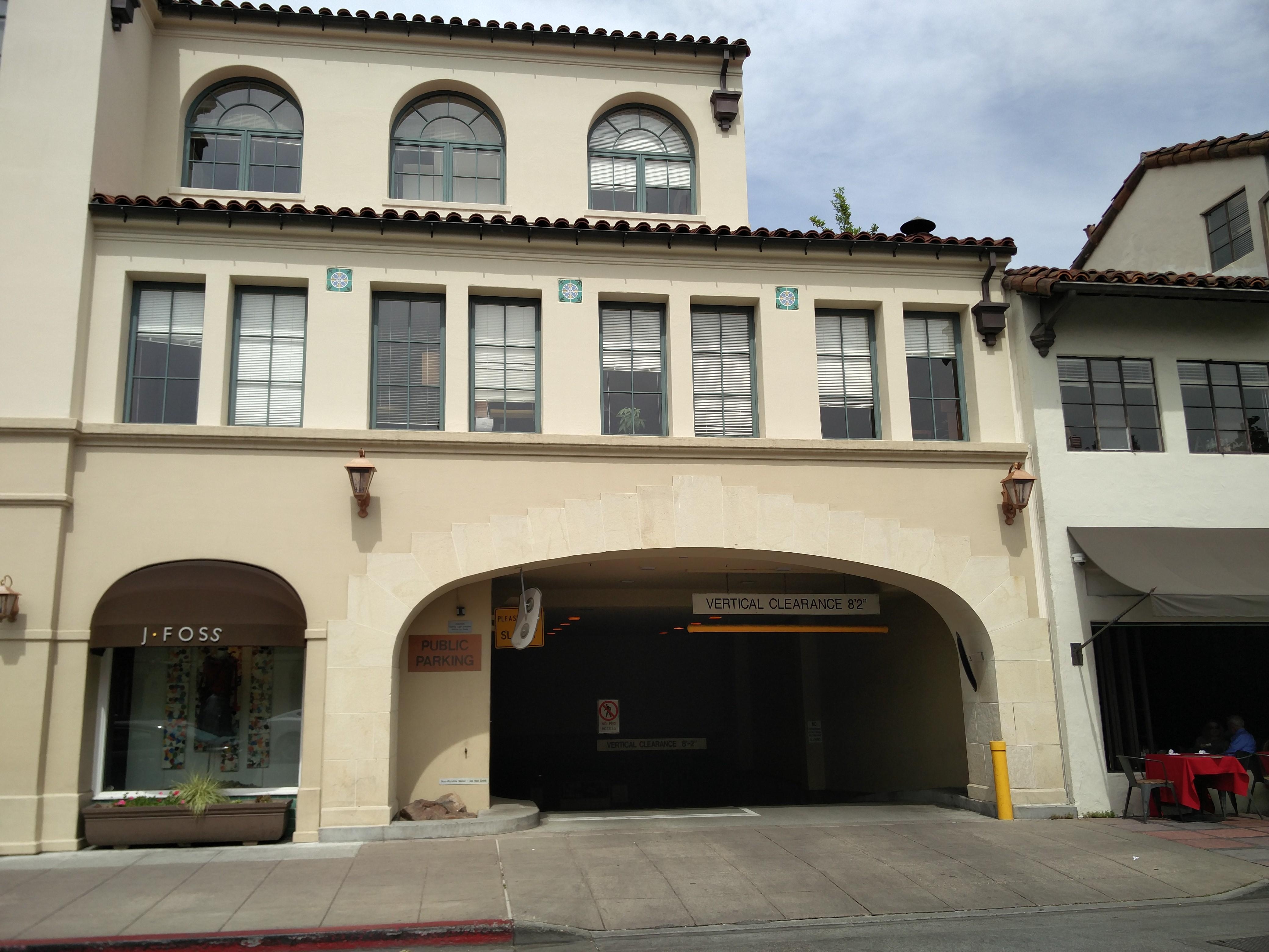 Ramona / University Garage B - Parking In Palo Alto | ParkMe