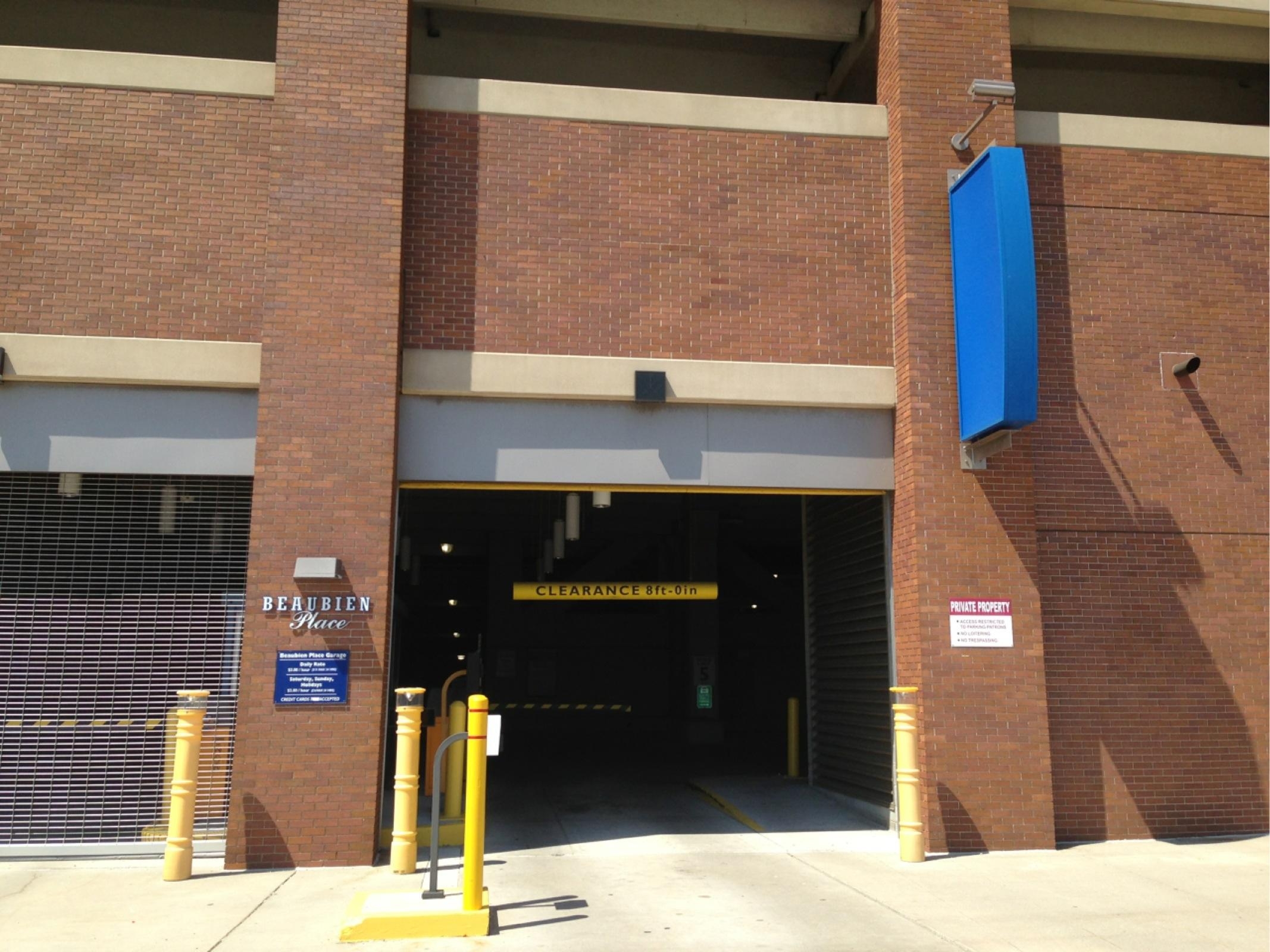 Beaubien Garage - Parking in Detroit | ParkMe