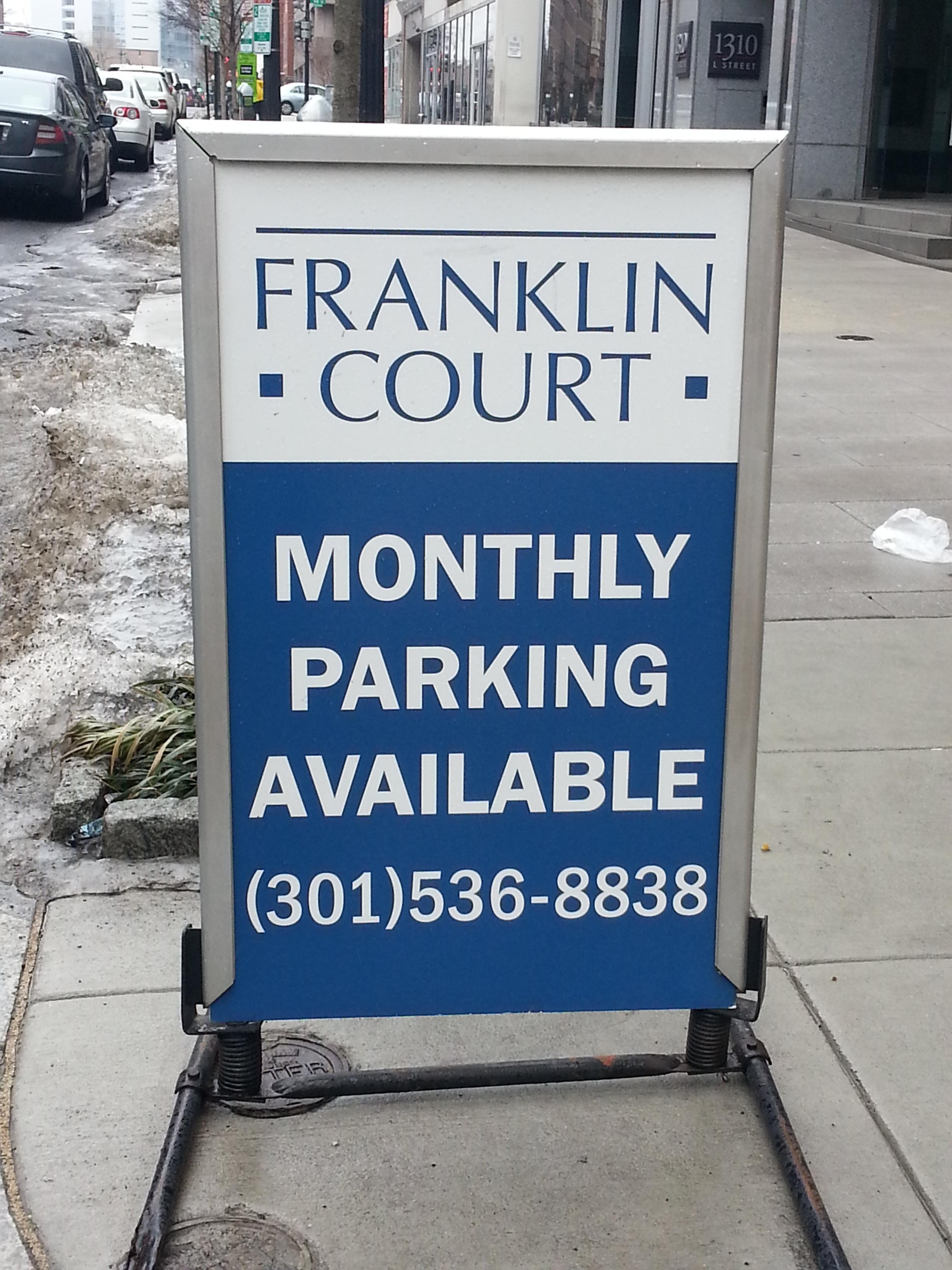 Franklin Court Parking Garage Parking In Washington Parkme [ 3264 x 2448 Pixel ]