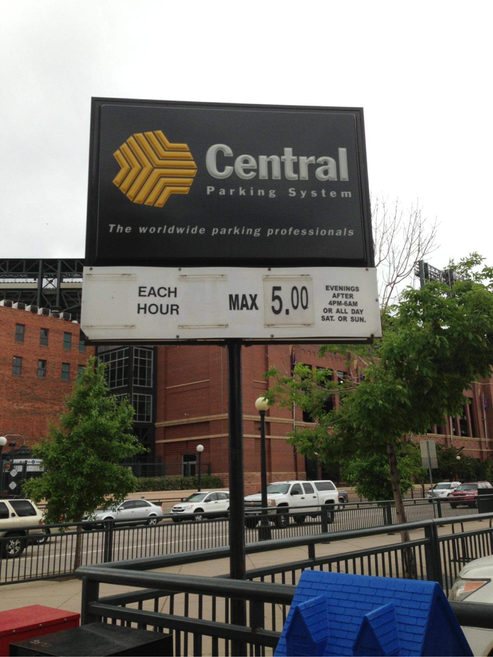 Coors Field Parking Parking in Denver ParkMe