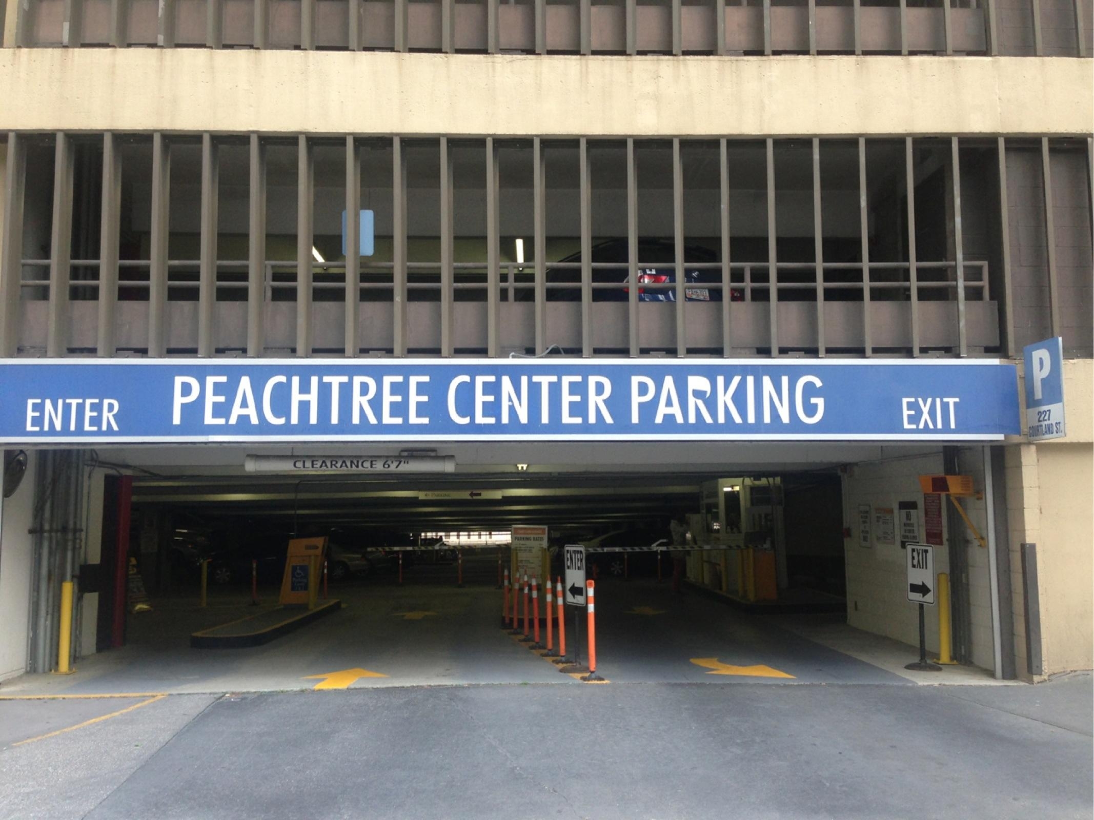 Peachtree Center Parking Parking in Atlanta ParkMe