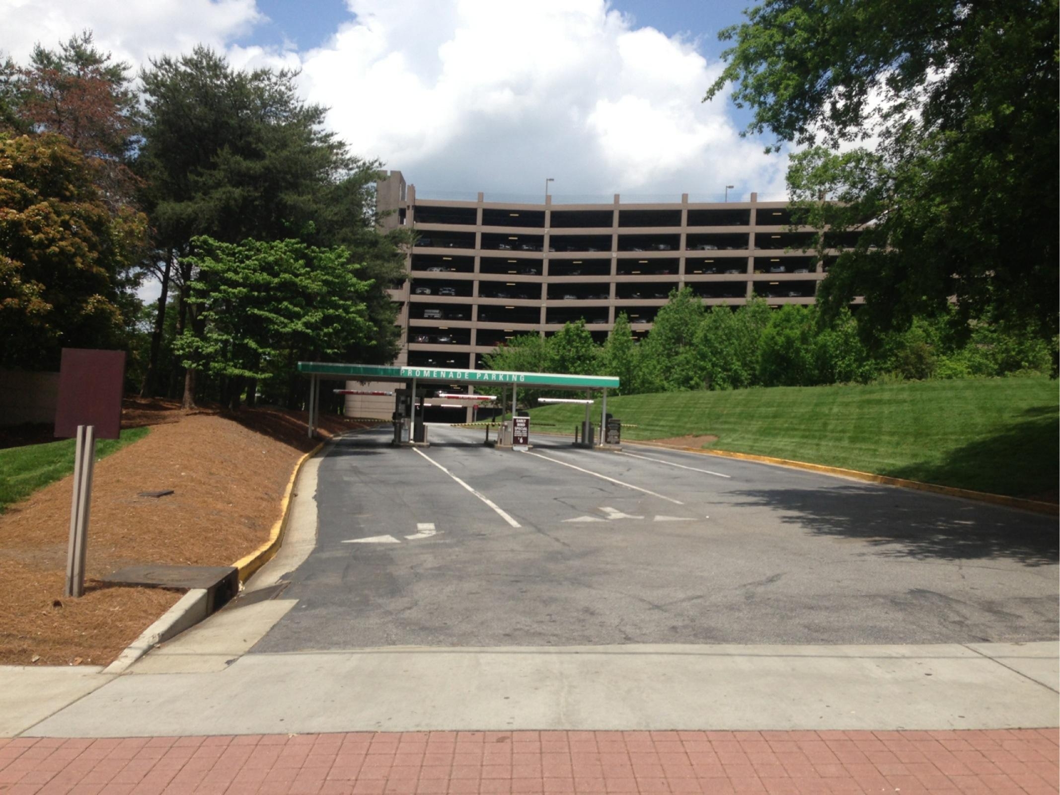 Promenade Parking Garage Parkerar I Atlanta Parkme