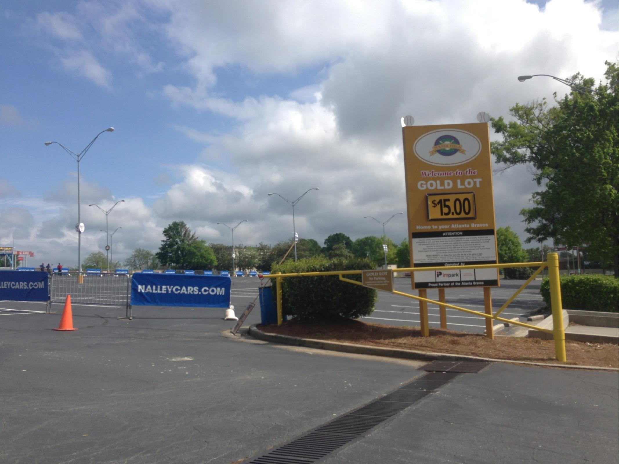 Gold Lot Parking in Atlanta ParkMe
