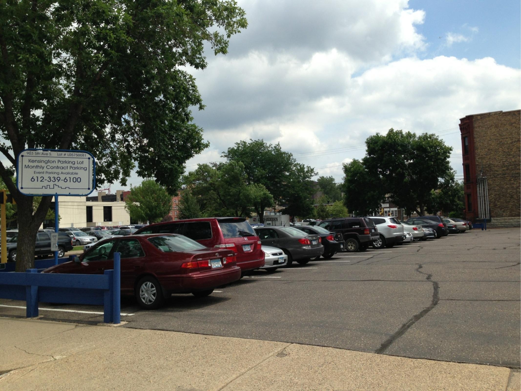 Kensington Lot Parking in Minneapolis ParkMe