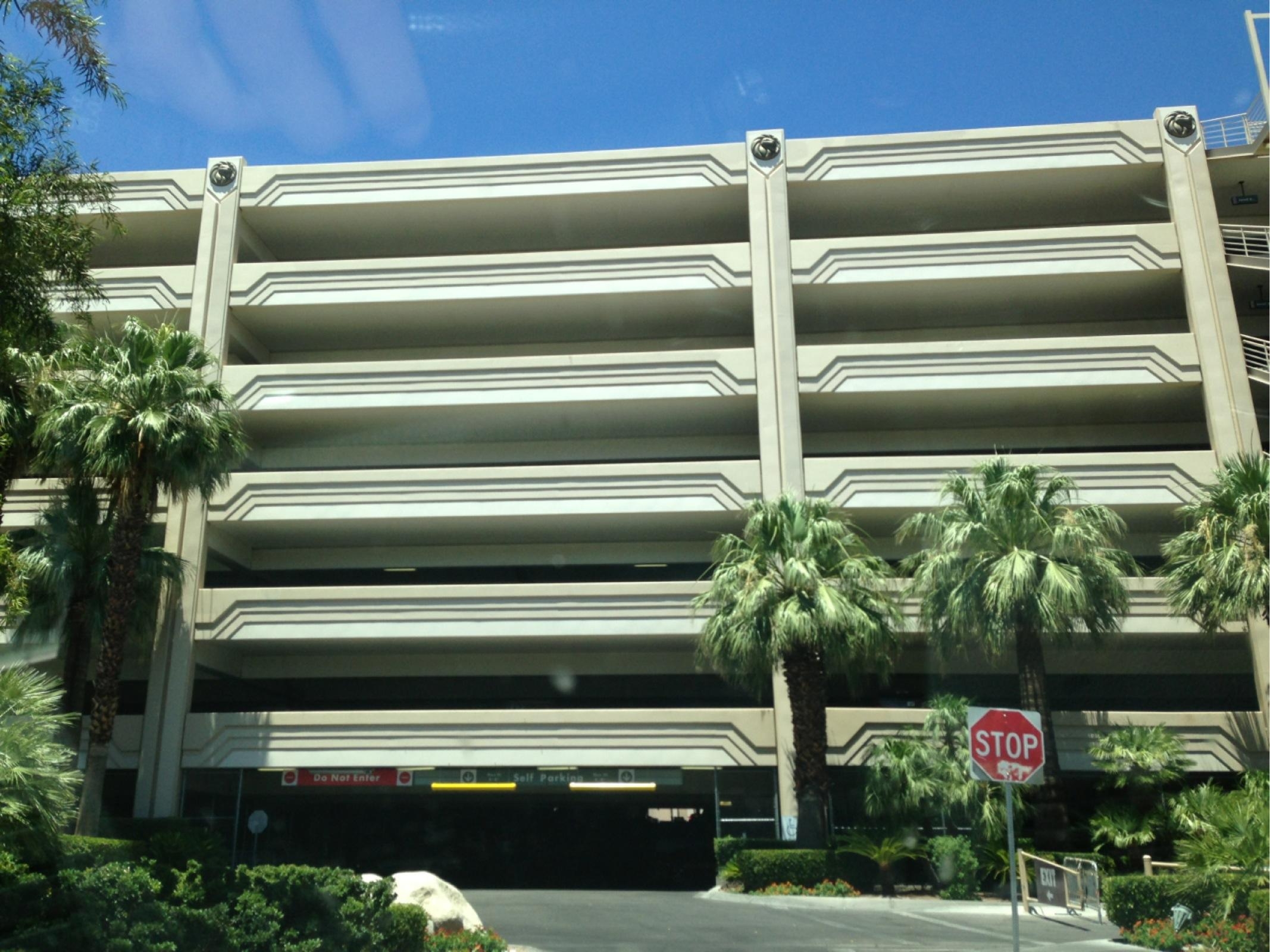 mgm grand casino parking structure