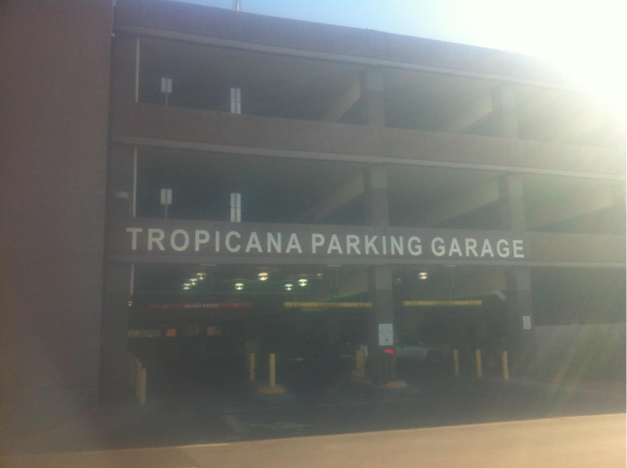 Tropicana Parking Garage Parking In Las Vegas Parkme