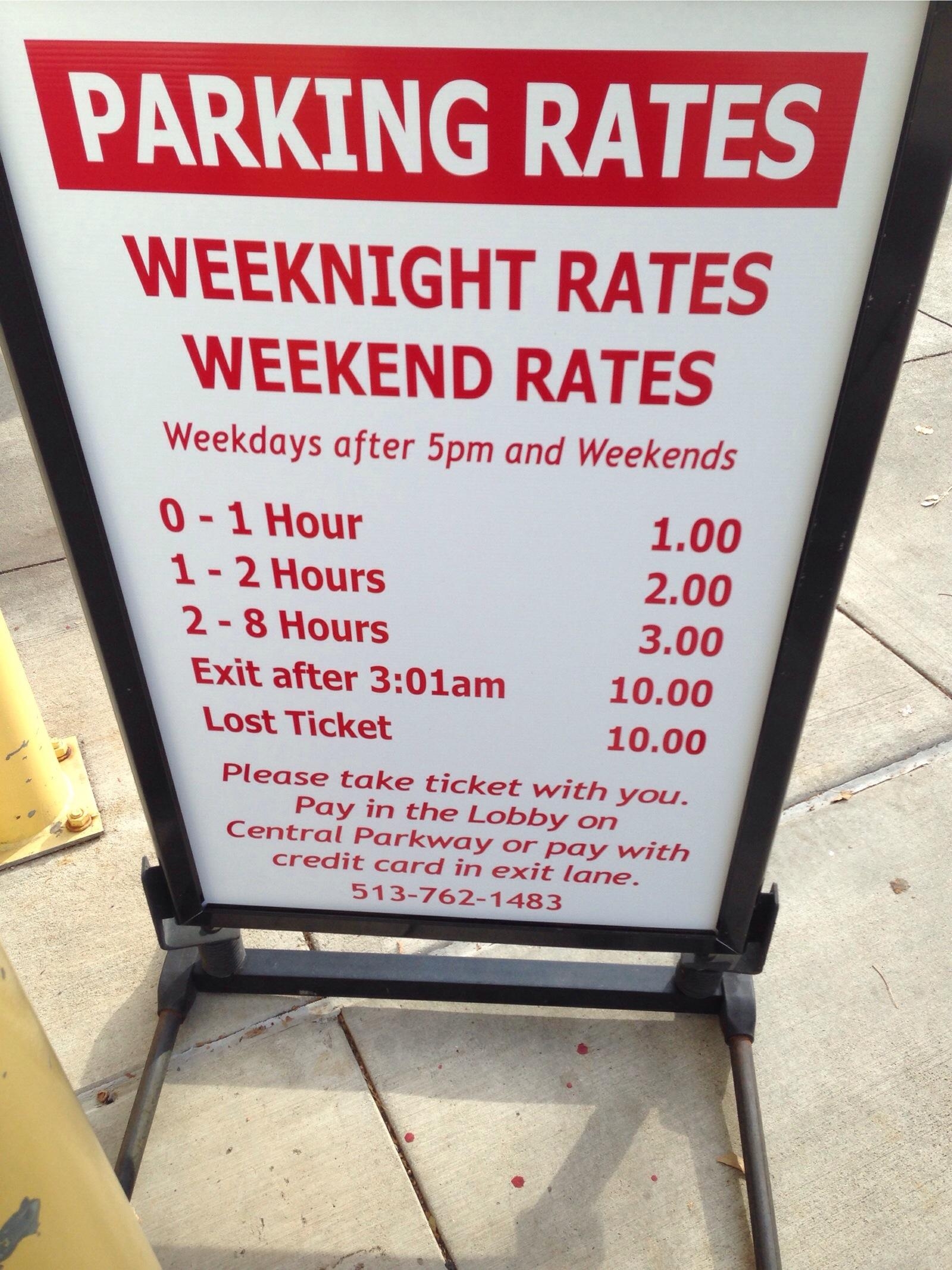 Gateway Garage - Parking in Cincinnati | ParkMe