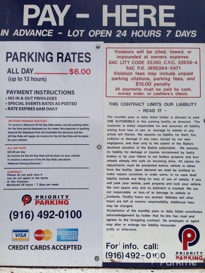 Dollar Lot - Parking In Sacramento | ParkMe