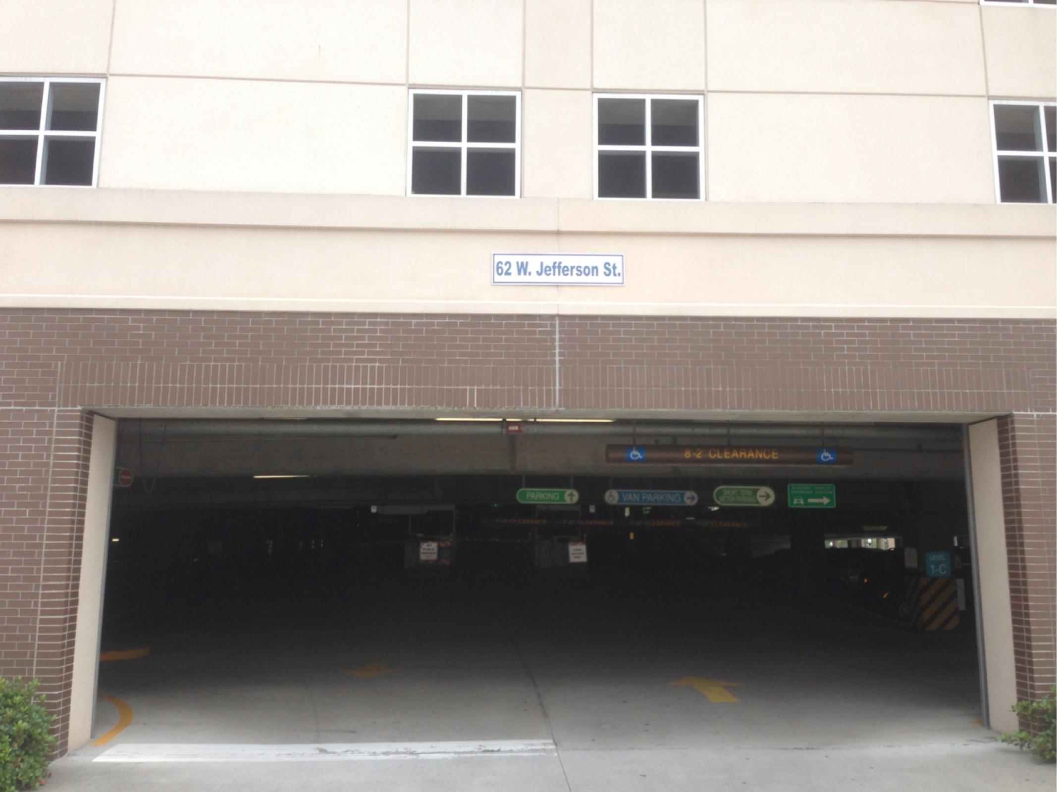 Jefferson Street Garage Parking In Orlando Parkme