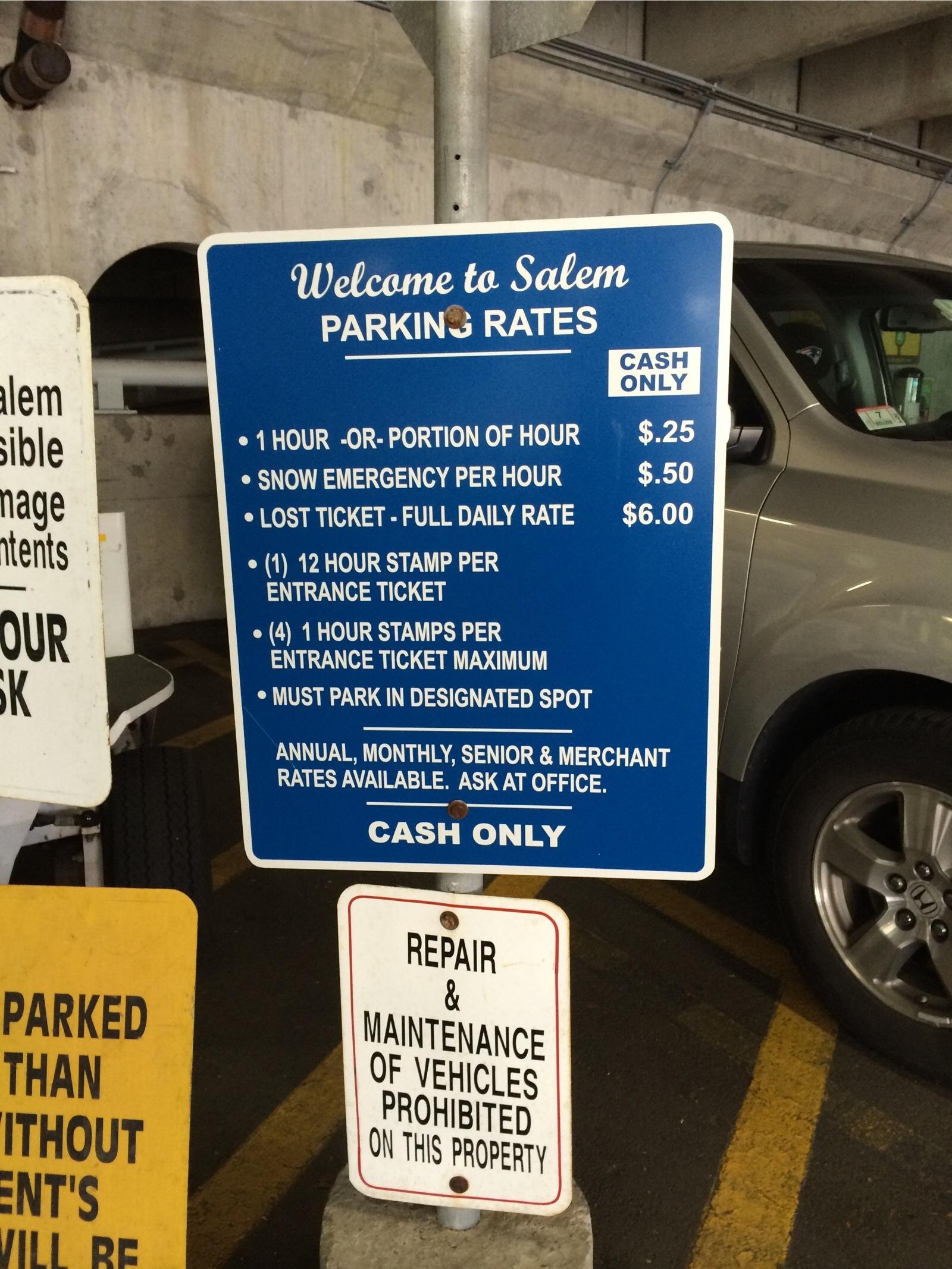 South Harbor Garage Parking in Salem ParkMe