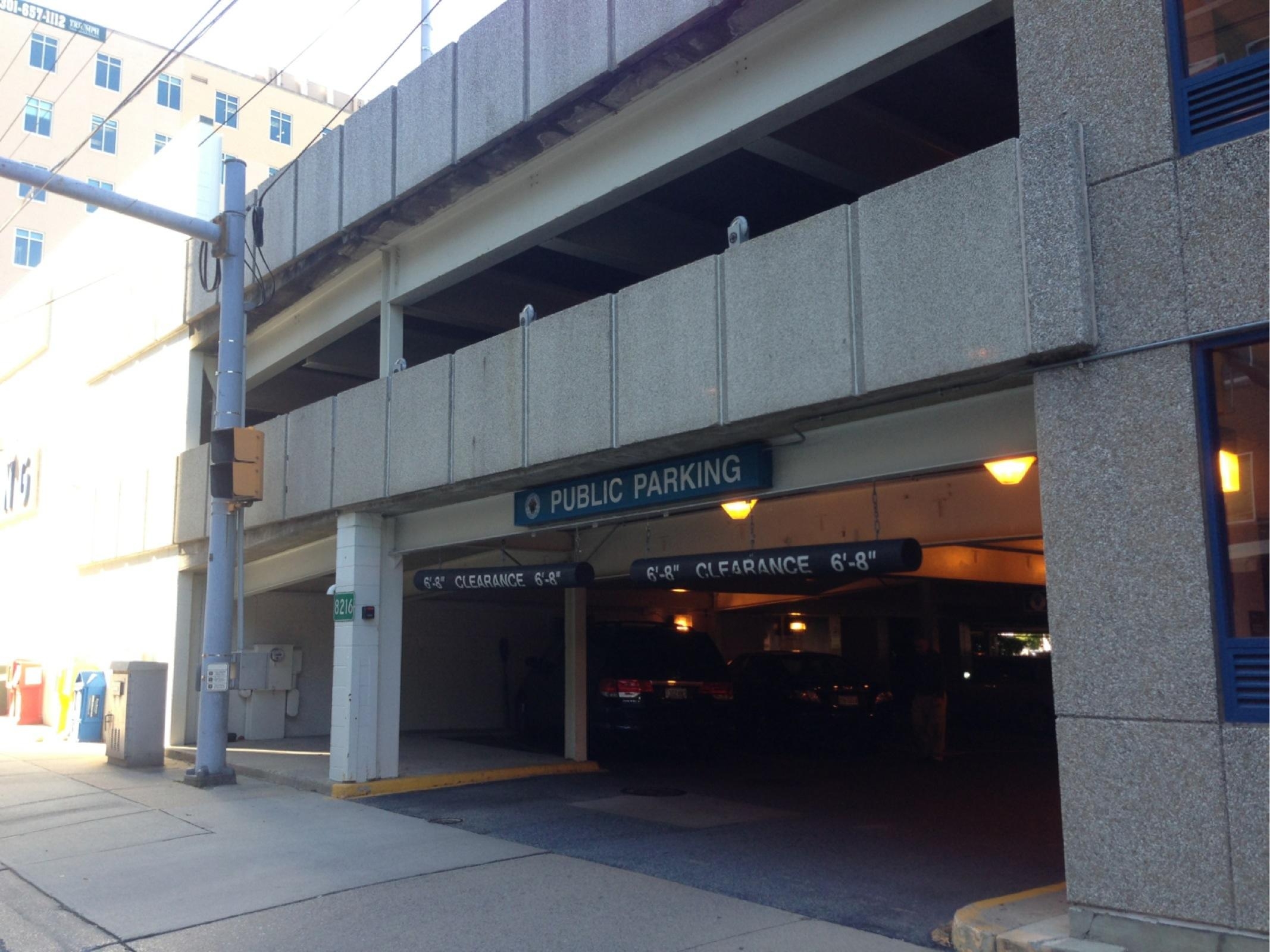 Woodmont & Rugby Ave. Garage - Parking in Bethesda | ParkMe