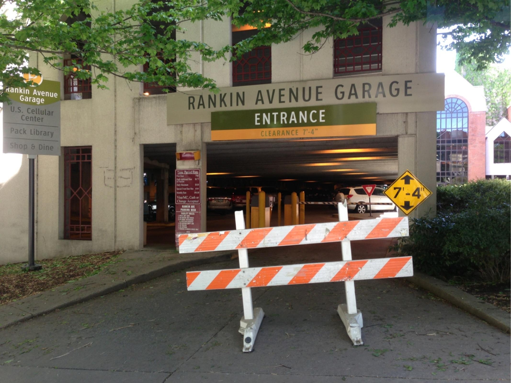 Rankin Avenue Garage Parking In Asheville Parkme