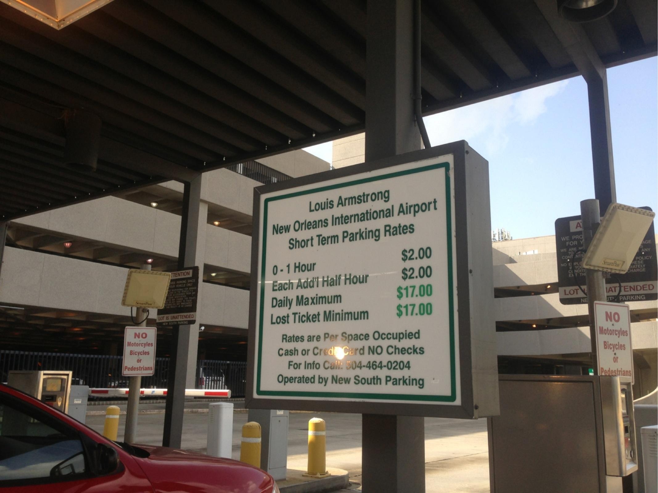 MSY ShortTerm Parking Parking in Kenner ParkMe